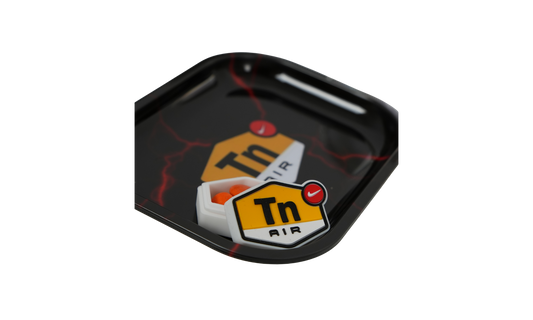 Pack Bandeja Metálica + Wax de Silicona logo DIR Beetle Print® | Set premium para extractos y parafernalia