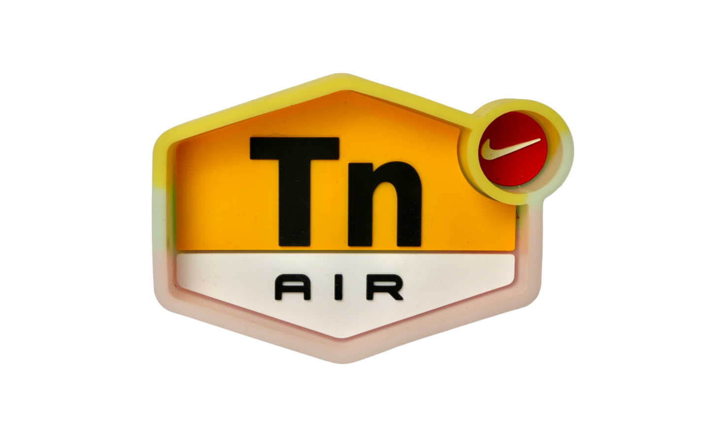 Premium silicone ashtray with sport style badge design