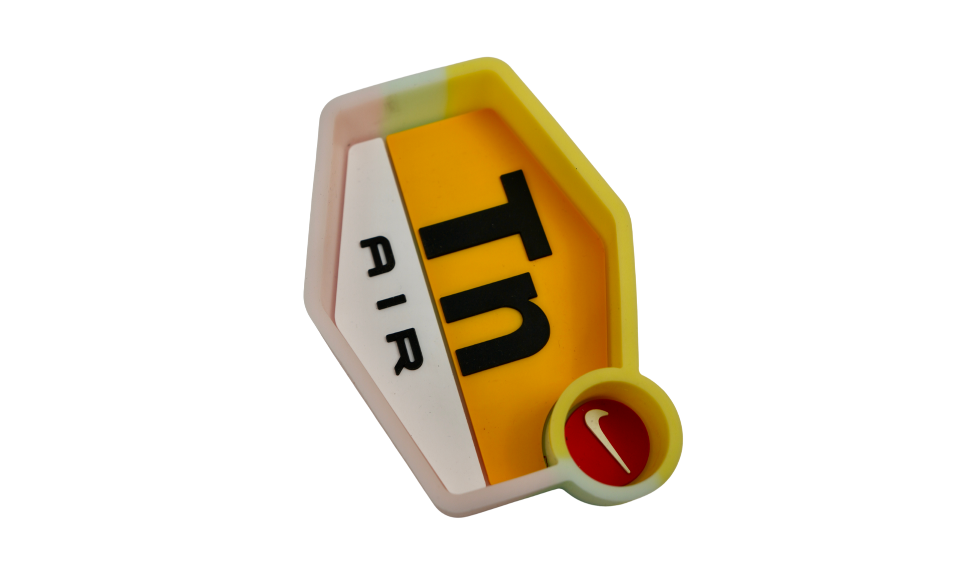 Front view of heat resistant silicone ashtray