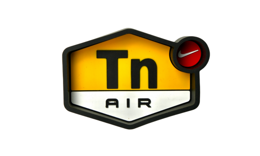 Premium silicone ashtray with sport style badge design