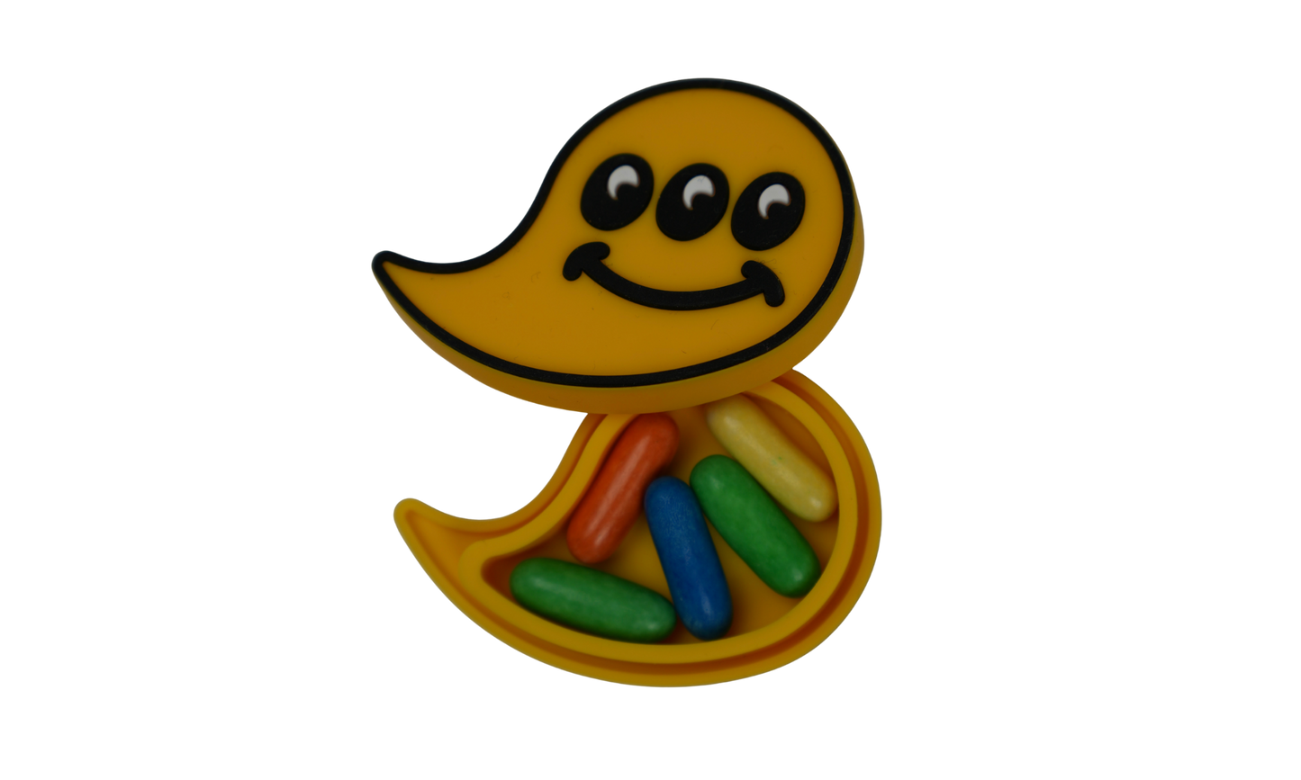 Wax de silicona Terpy® amarillo, contenedor premium para extractos con diseño original