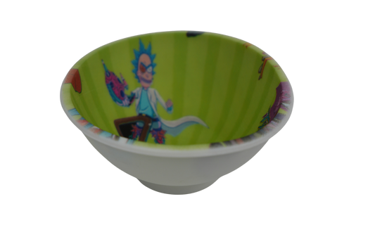 Bowl de silicona Full Color Beetle Print Portal Mayhem para mezclar sin mancharte