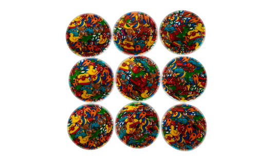 Pack de bowls Full Color Beetle Print diseño Toy Madness