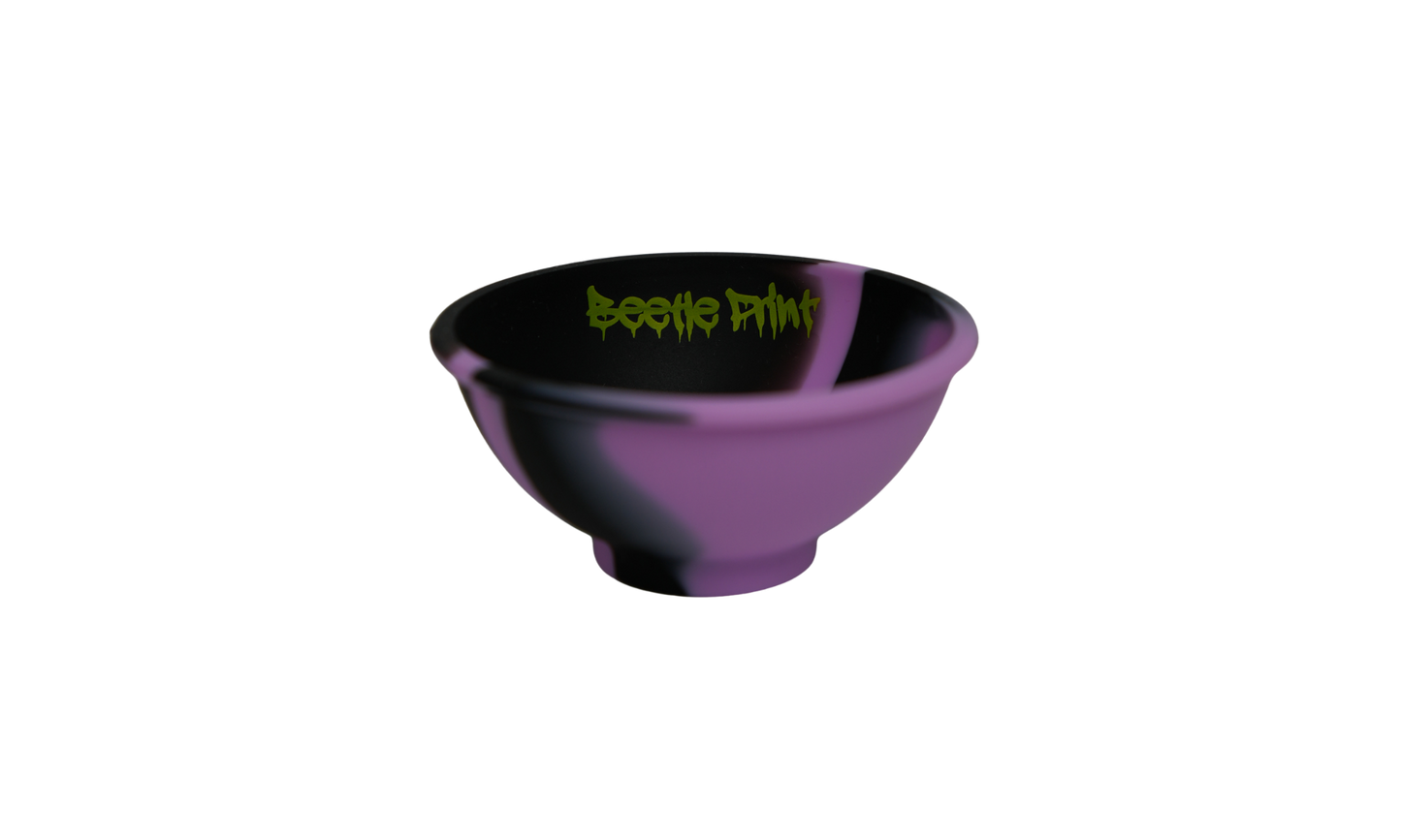 Bowl de silicona Mix Beetle Print para mezclar sin mancharte las manos