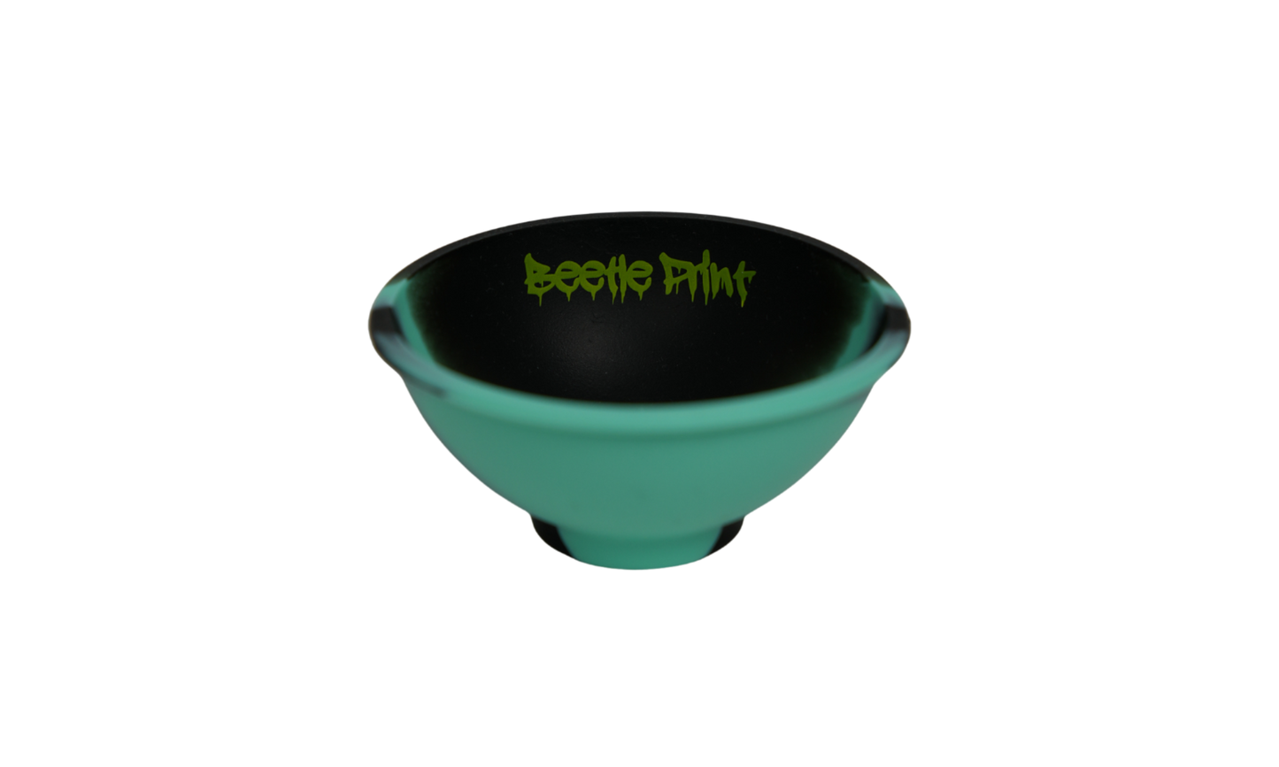 Bowl de silicona Mix Beetle Print para mezclar sin mancharte las manos