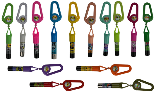 Pícamechero retráctil con clip y logo DIR – Beetle Print