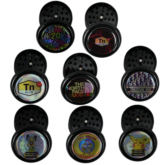 Grinder Plástico 4 Partes 50mm – Diseños Divertidos Coleccionables