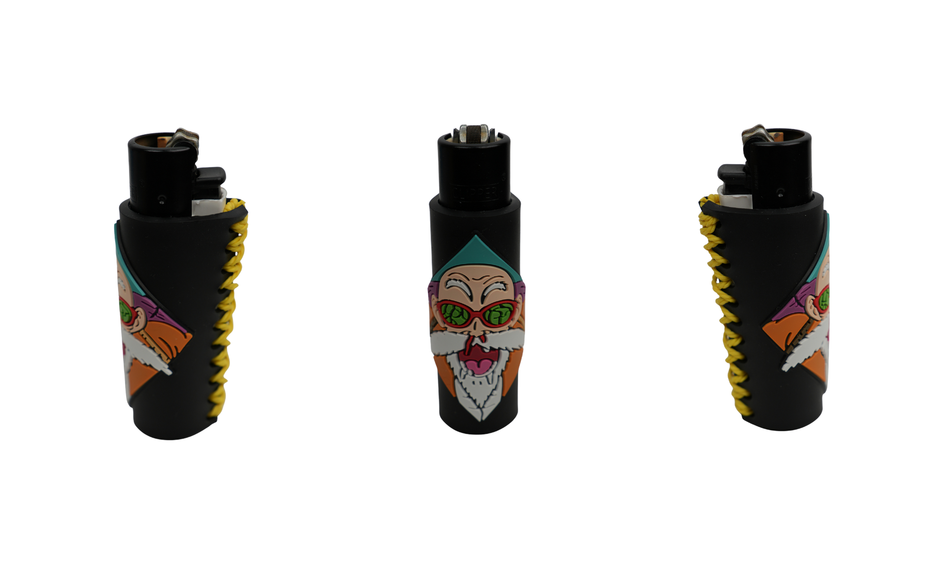 Mechero Beetle Print Master Sage Black con funda antideslizante y diseño maestro legendario (3 vistas)