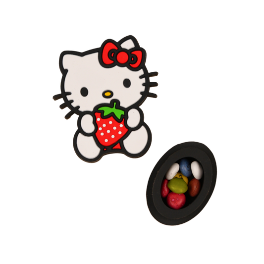 Wax de silicona 6ml antiadherente Strawberry Cat Edition para extractos en uso