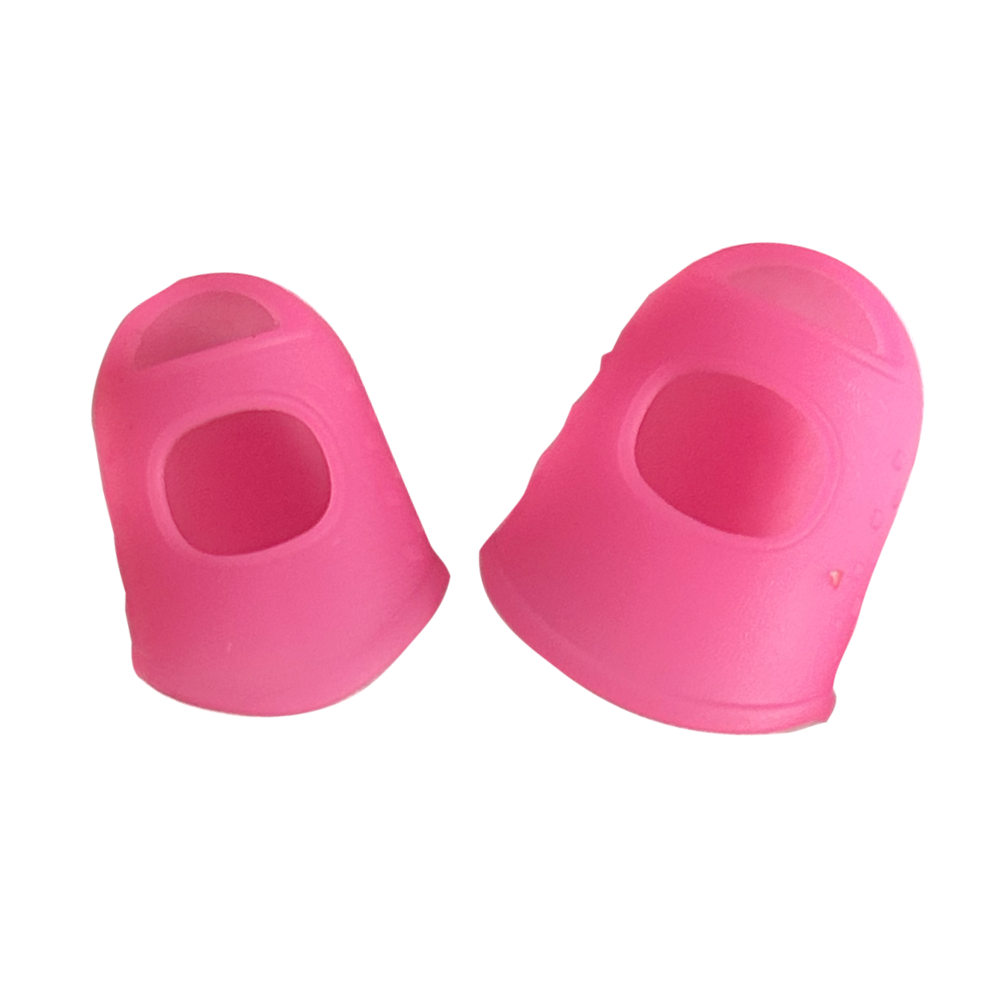Dedales de silicona rosa protectores para dedos, diseño antideslizante resistente al calor para mayor seguridad