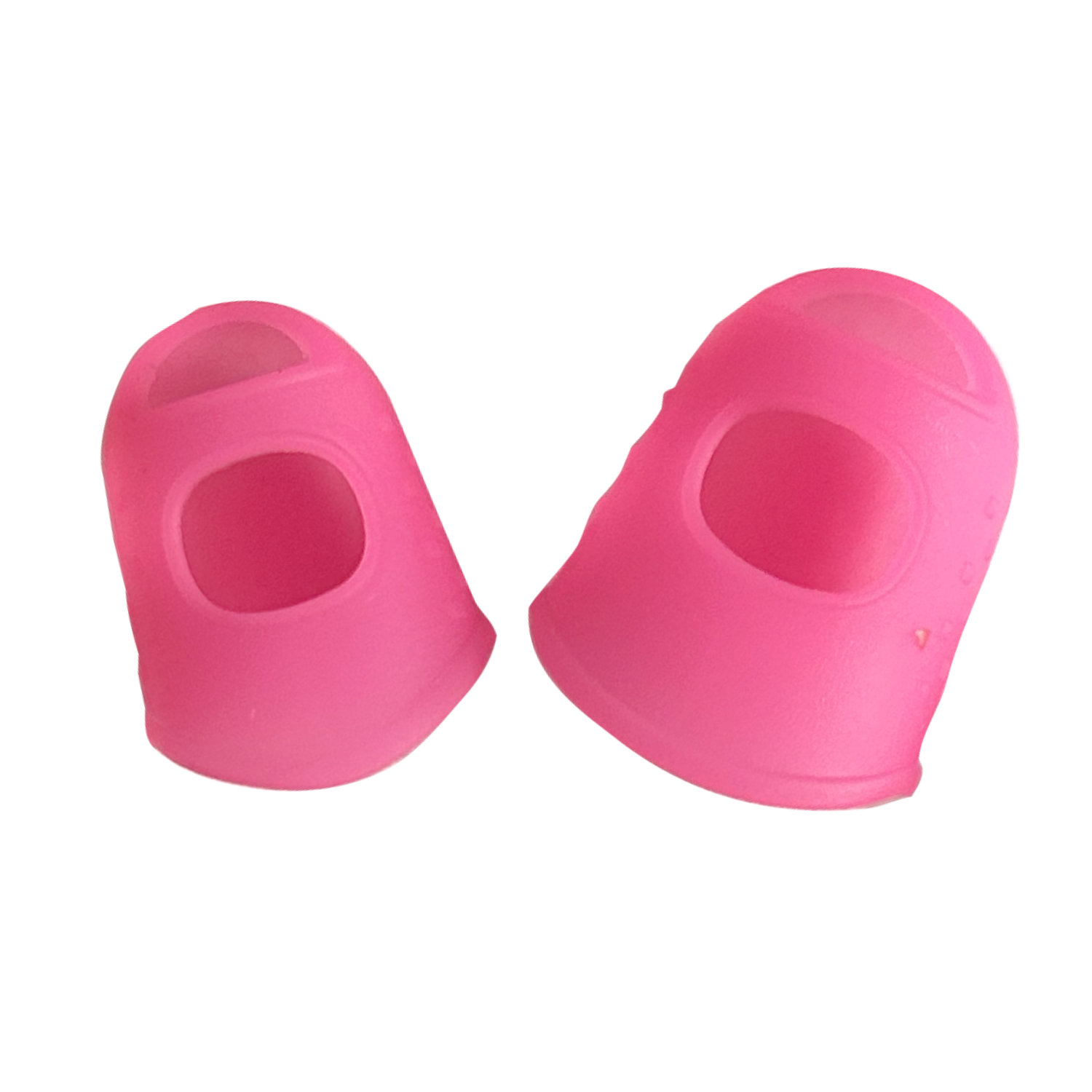 Dedales de silicona rosa protectores para dedos, diseño antideslizante resistente al calor para mayor seguridad