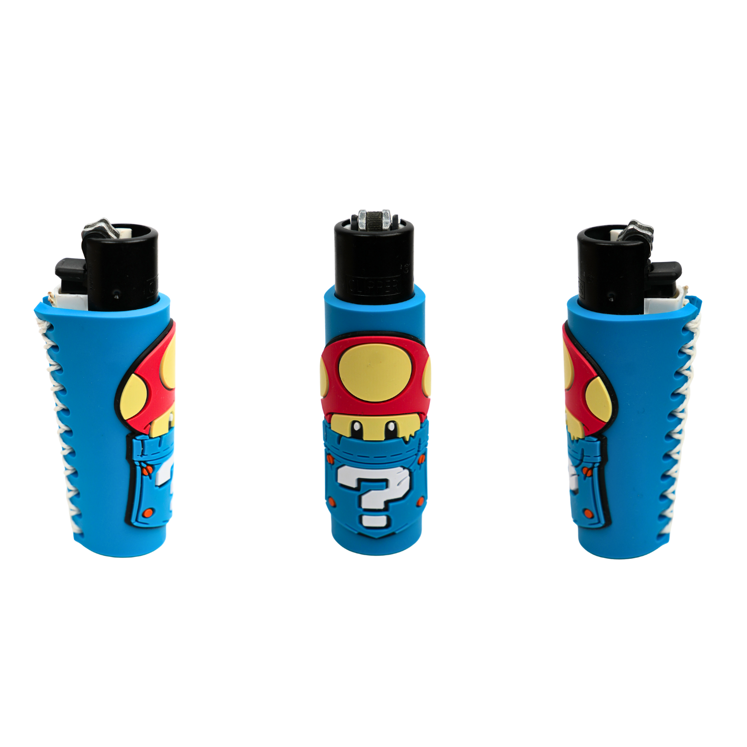 Funda de silicona para mechero con diseño retro gaming, protección antideslizante resistente y decorativa