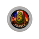 Grinder Zero France Beetle Print con diseño artístico inspirado en París y resina holográfica brillante