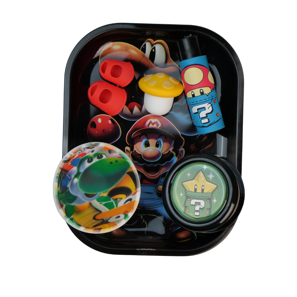 Pack Gamer Mushroom Beetle Print | Set Accesorios Premium