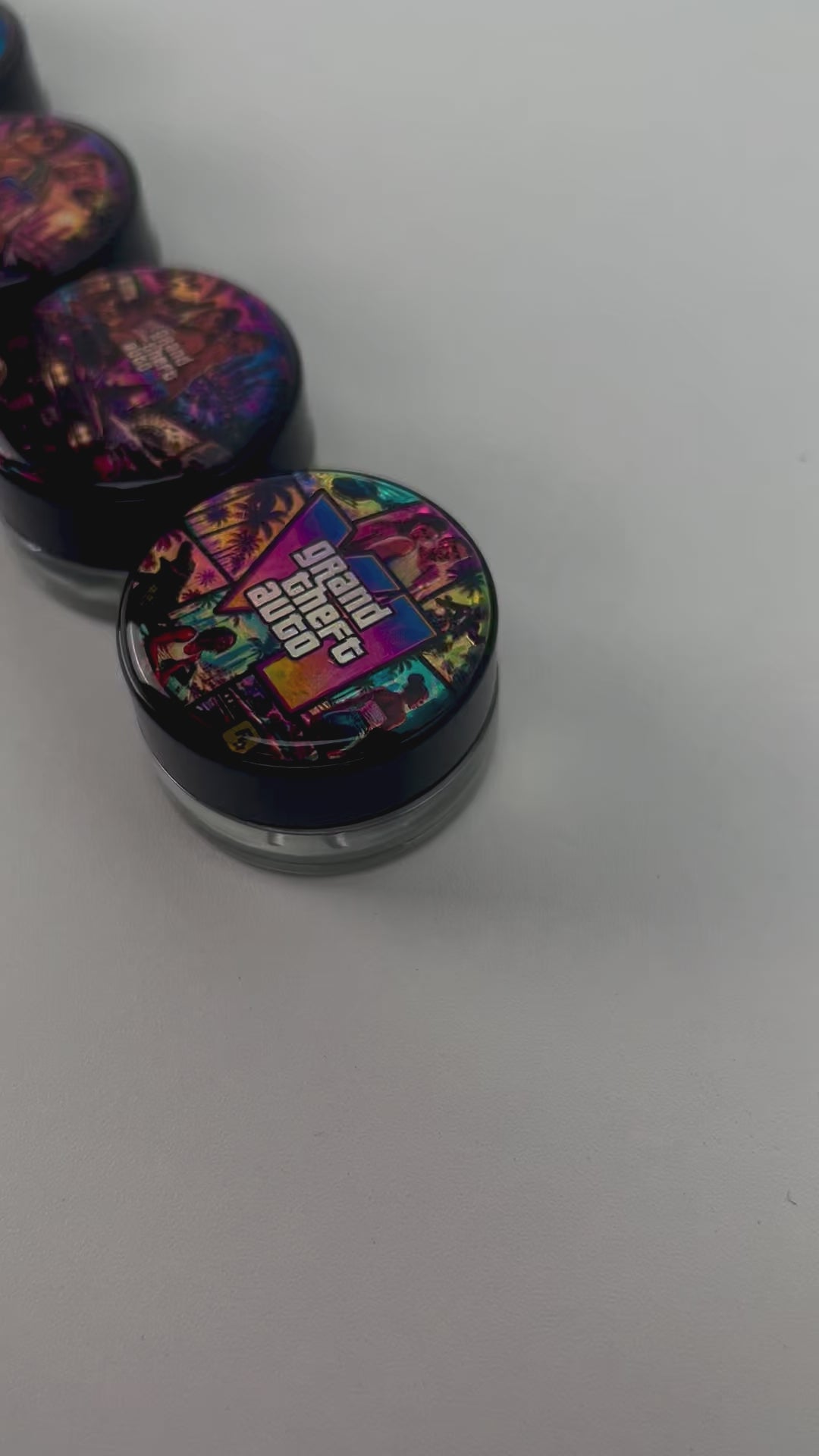 Video mostrando tarros holograficos de GTA VI.
