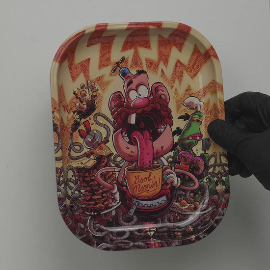 Abstract rolling tray lifestyle use by Beetle Print video