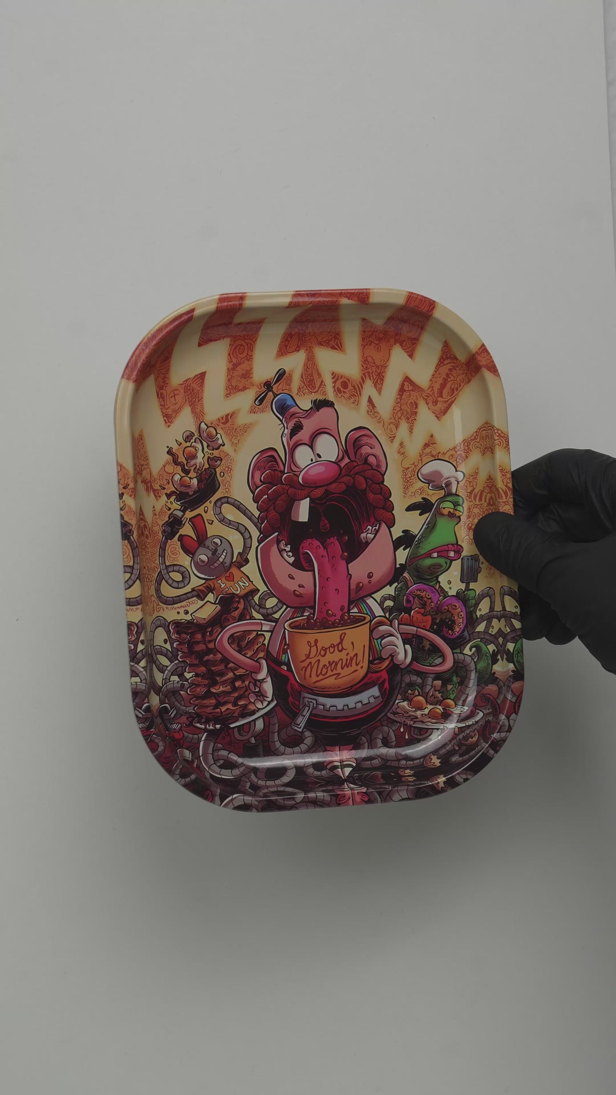 Abstract rolling tray lifestyle use by Beetle Print video